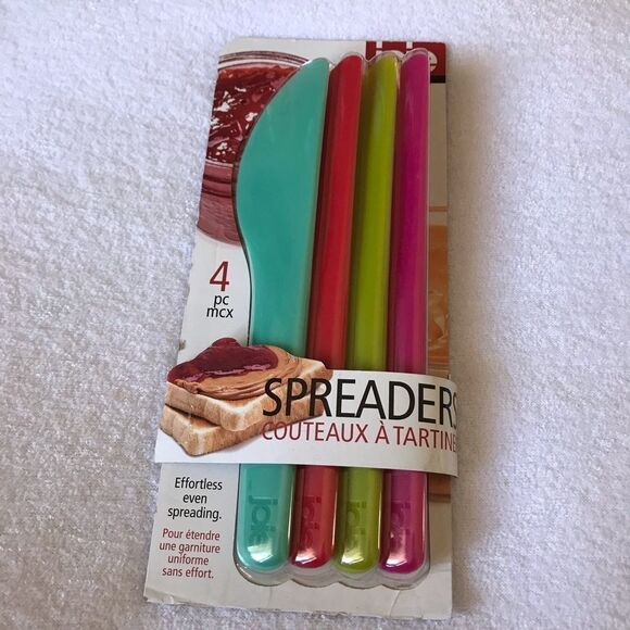 joie New Spreaders 4 pcs/ Couteux à Tartiner - Picture 1 of 2